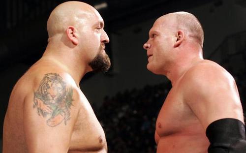 Big Show vs. Kane street fight main events WWE Cardiff, Wales house show