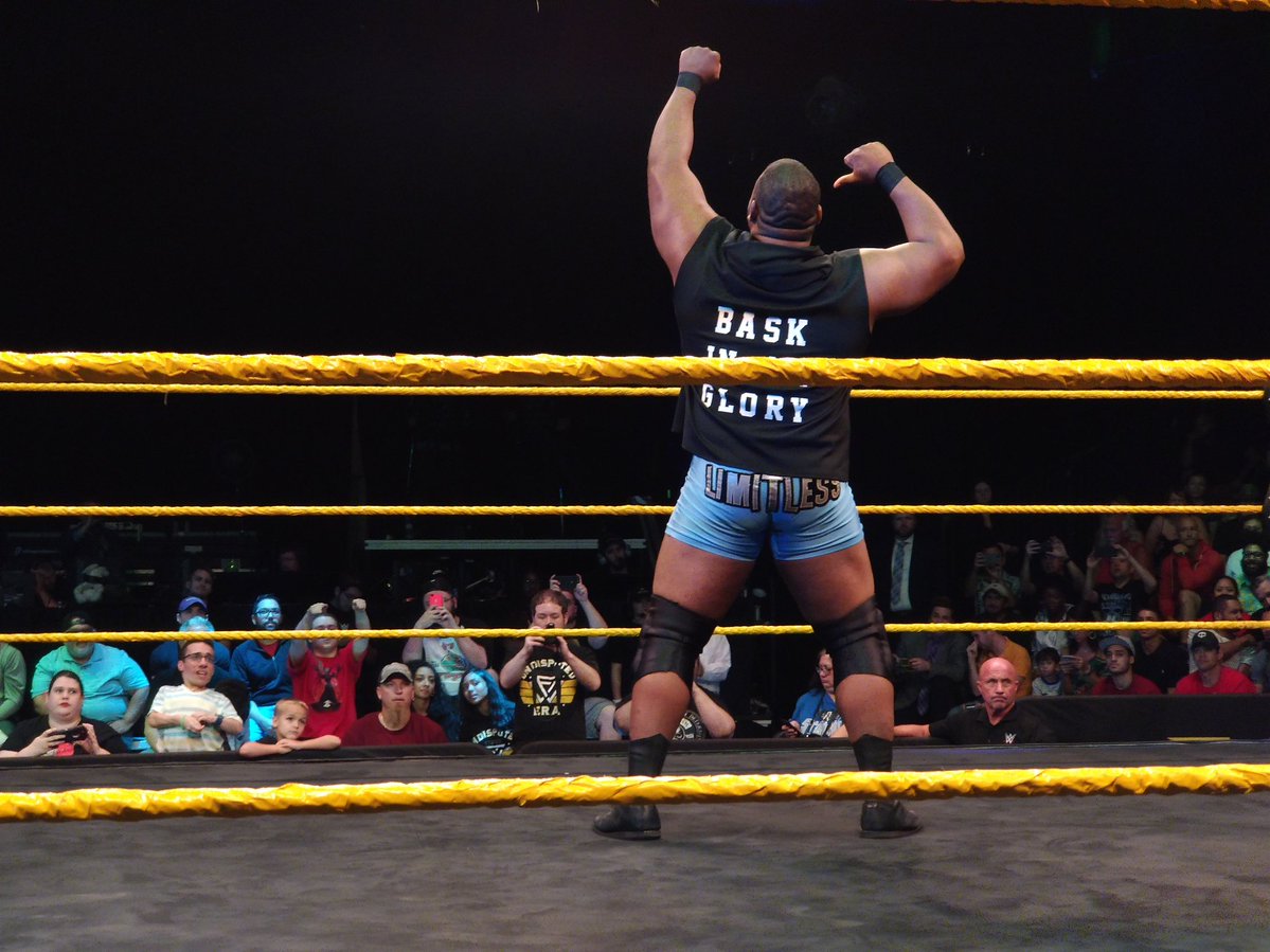 Keith Lee makes his debut at NXT TV tapings