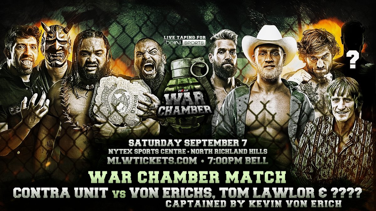 Kevin Von Erich to appear at MLW War Chamber