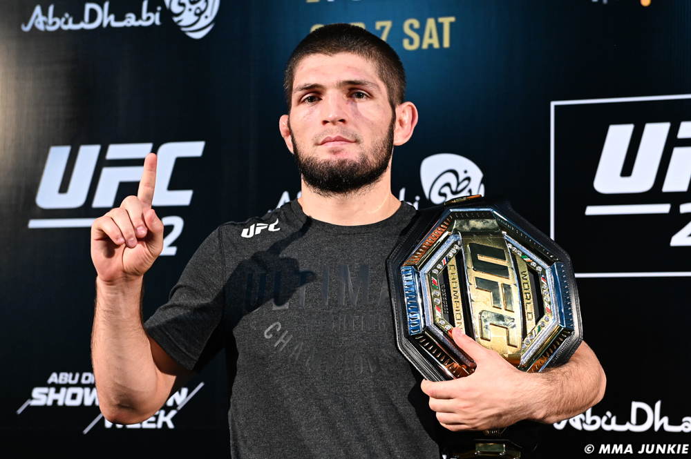 Dana White giving update on Khabib’s UFC future Saturday