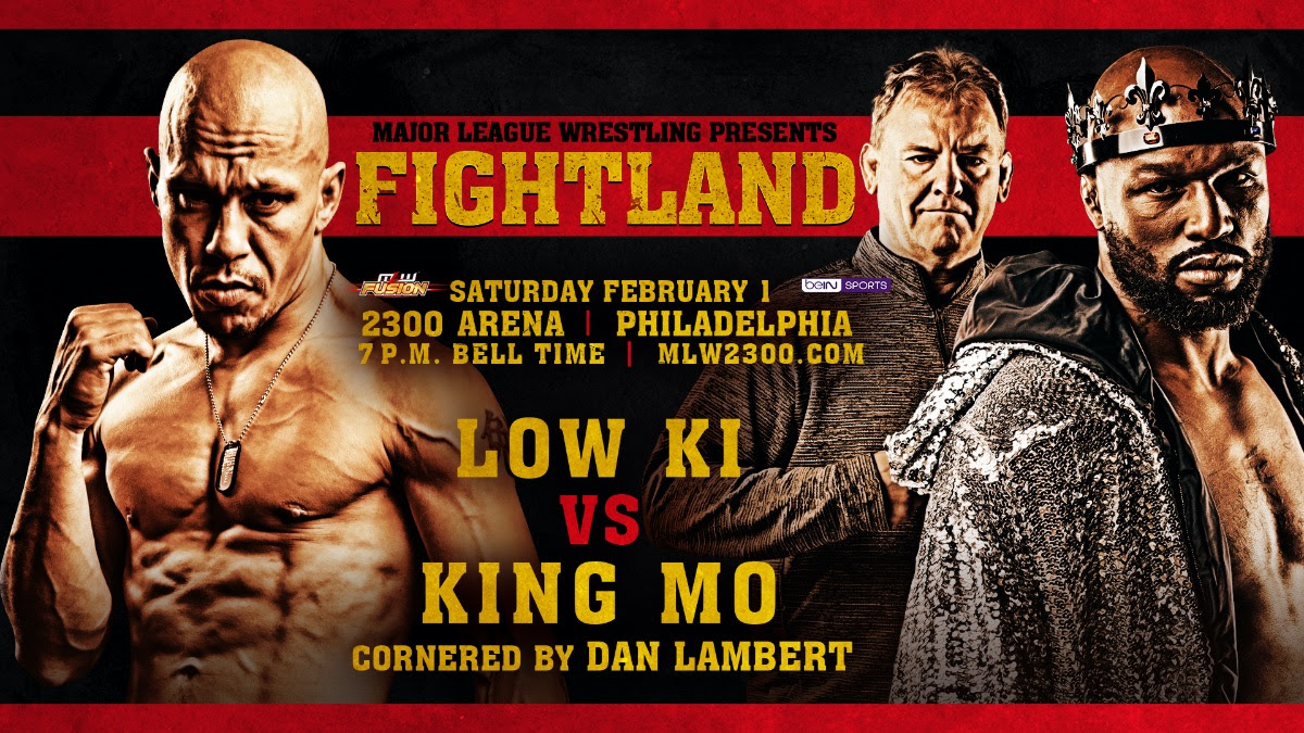 Low Ki vs. King Mo booked for MLW Fightland