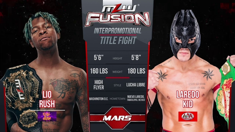 MLW Fusion results: Lio Rush vs Laredo Kid title vs. title match