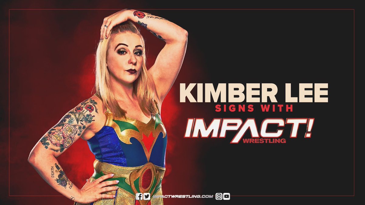 Kimber Lee signs long-term contract with Impact Wrestling