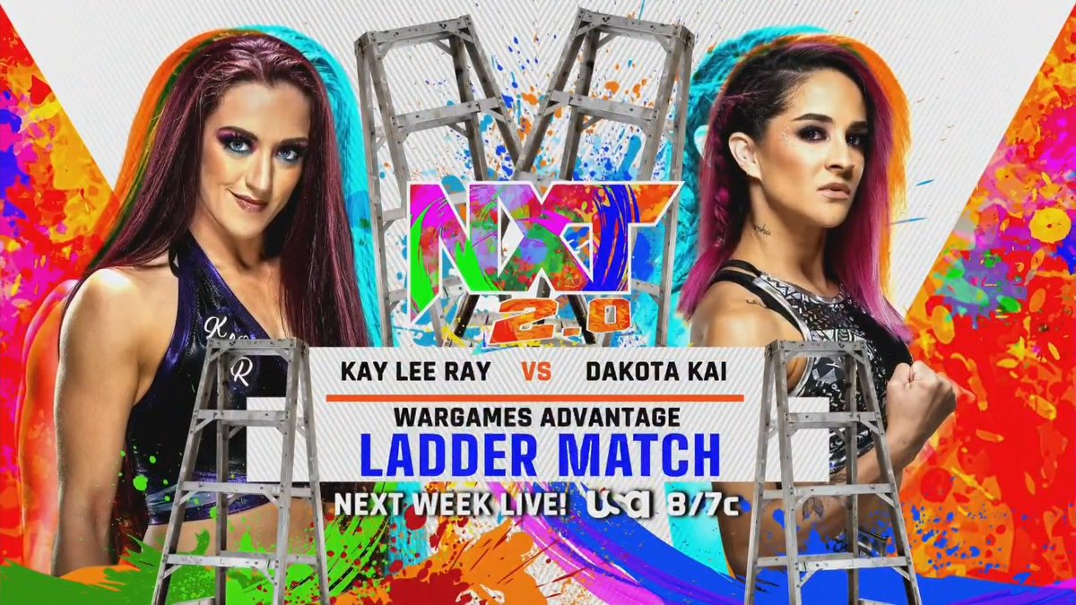 Ladder match, tag team contender’s bout set for next week’s WWE NXT