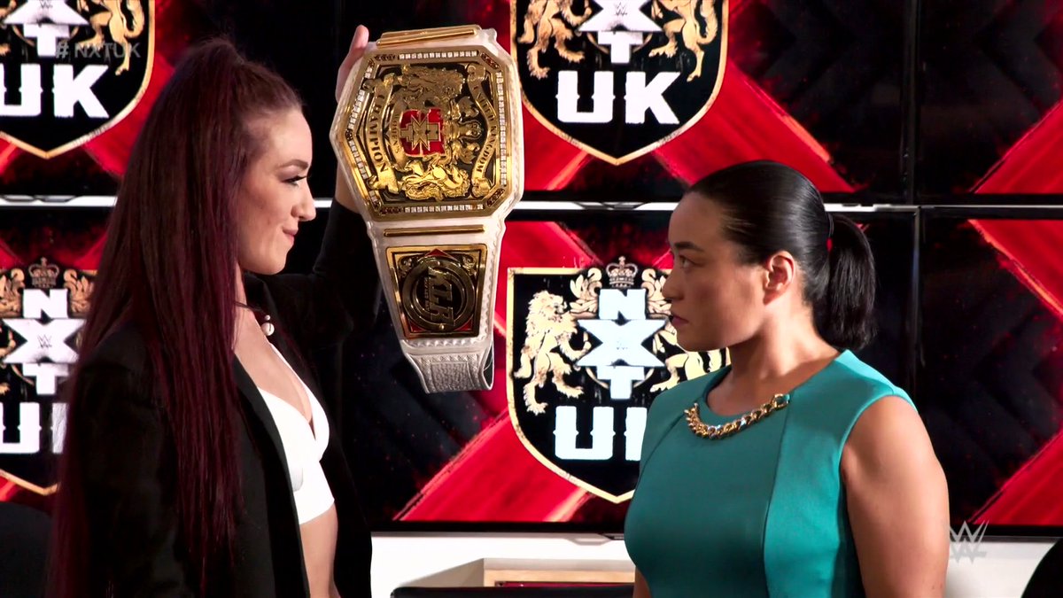 WWE sets date for KLR vs. Satomura NXT UK Women’s title match