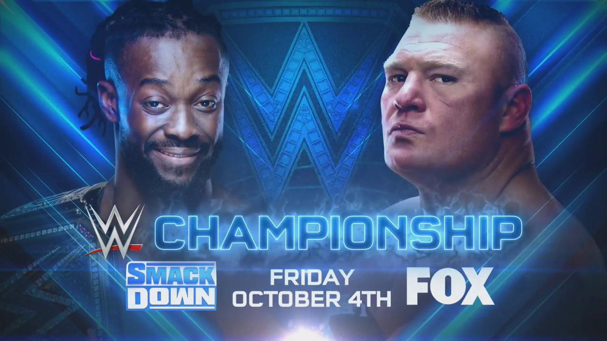 Brock Lesnar challenging for WWE title on SmackDown’s FOX debut