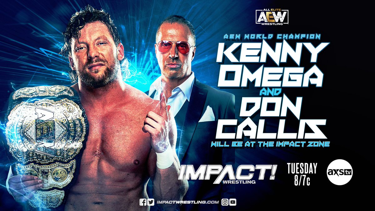 Kenny Omega & Don Callis appearing on next Impact Wrestling