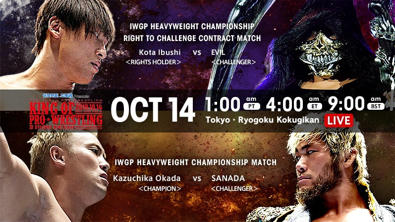 NJPW King of Pro Wrestling live results: Omega vs. Cody vs. Ibushi