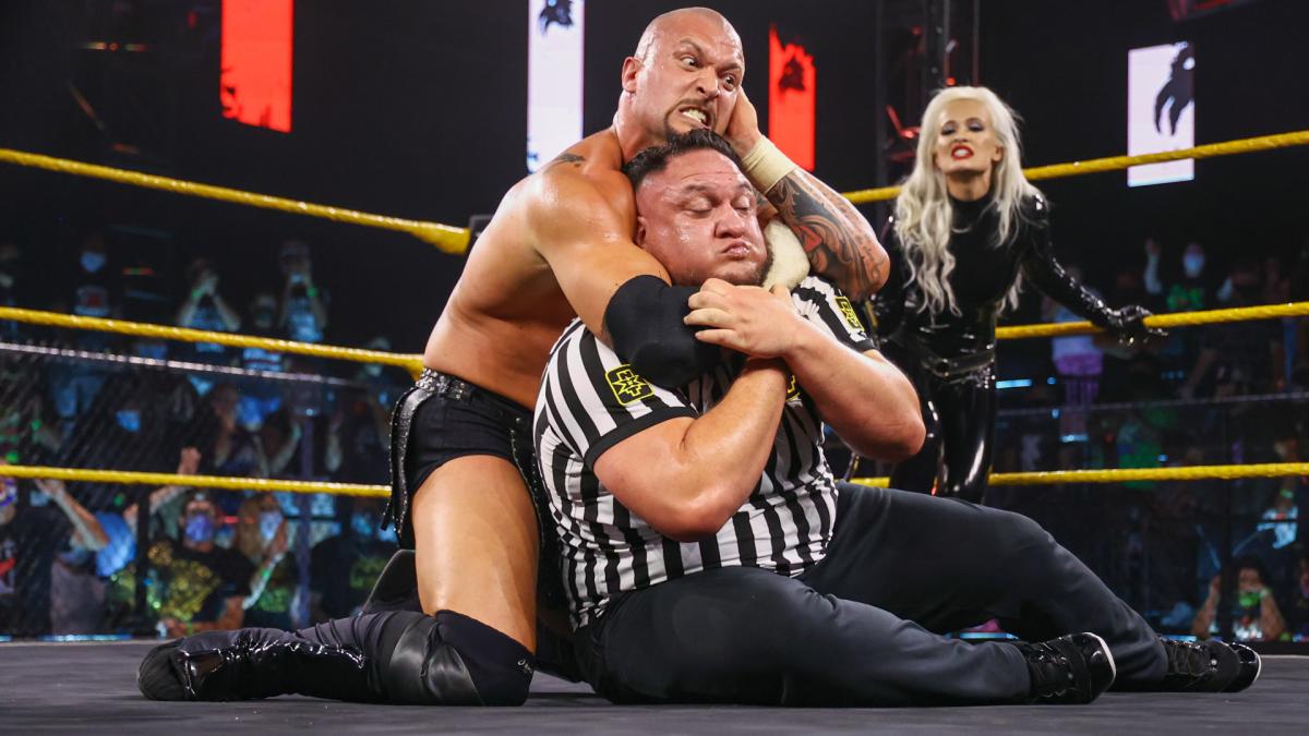 WWE NXT video highlights: Karrion Kross attacks Samoa Joe