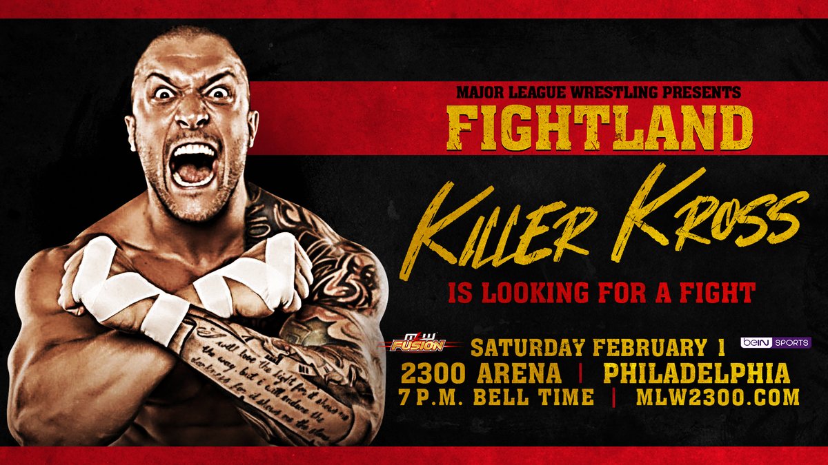Killer Kross to make MLW debut at Fightland
