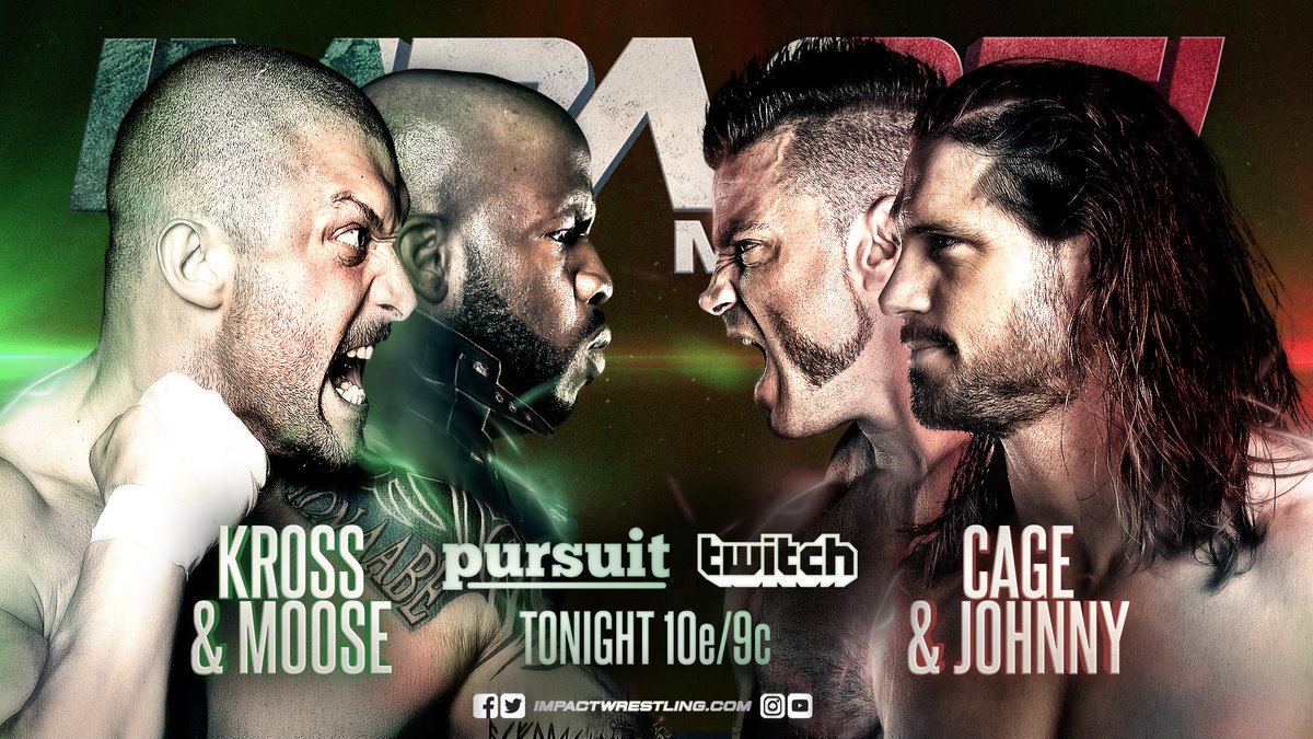 Impact Wrestling results: Kross & Moose vs. Johnny & Cage