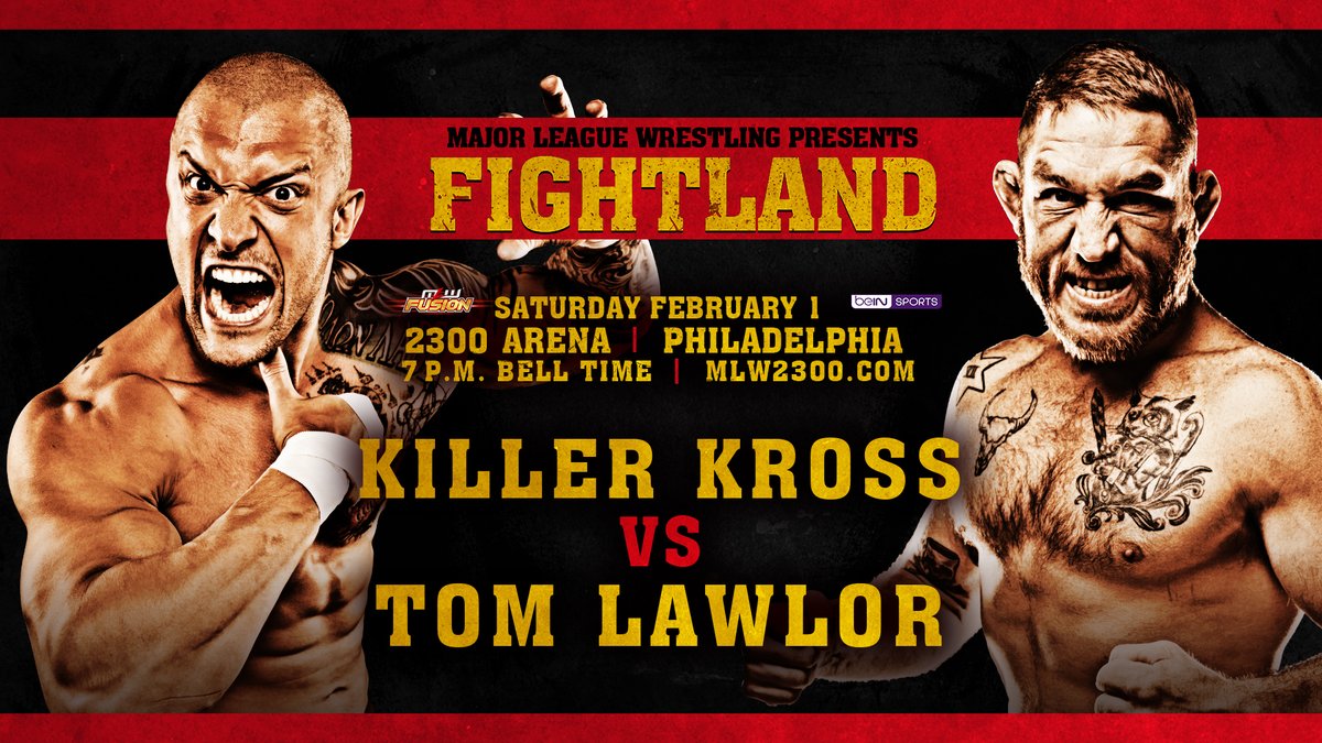 Killer Kross to make MLW debut against Tom Lawlor at Fightland