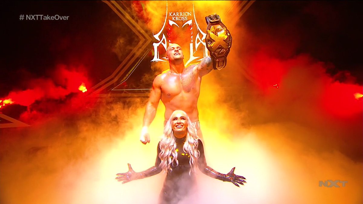 Karrion Kross wins NXT title, suffers shoulder injury