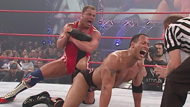 Kurt Angle: ‘The Rock has done so much for my career’