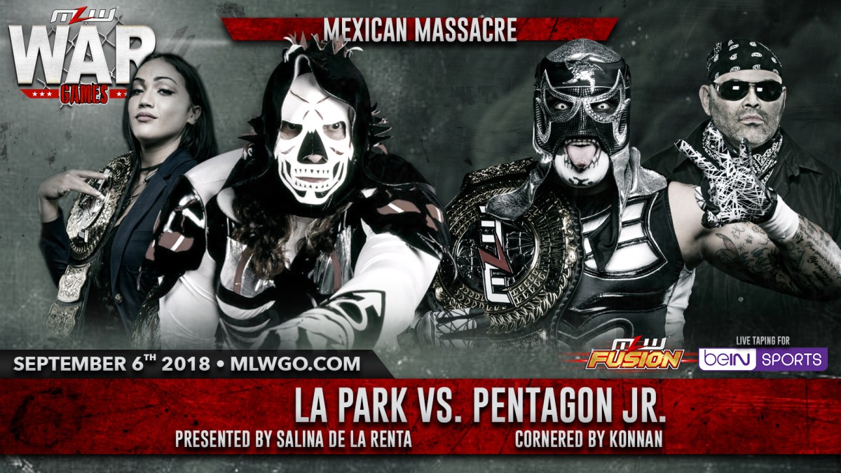 LA Park vs. Pentagon Jr. set for MLW War Games