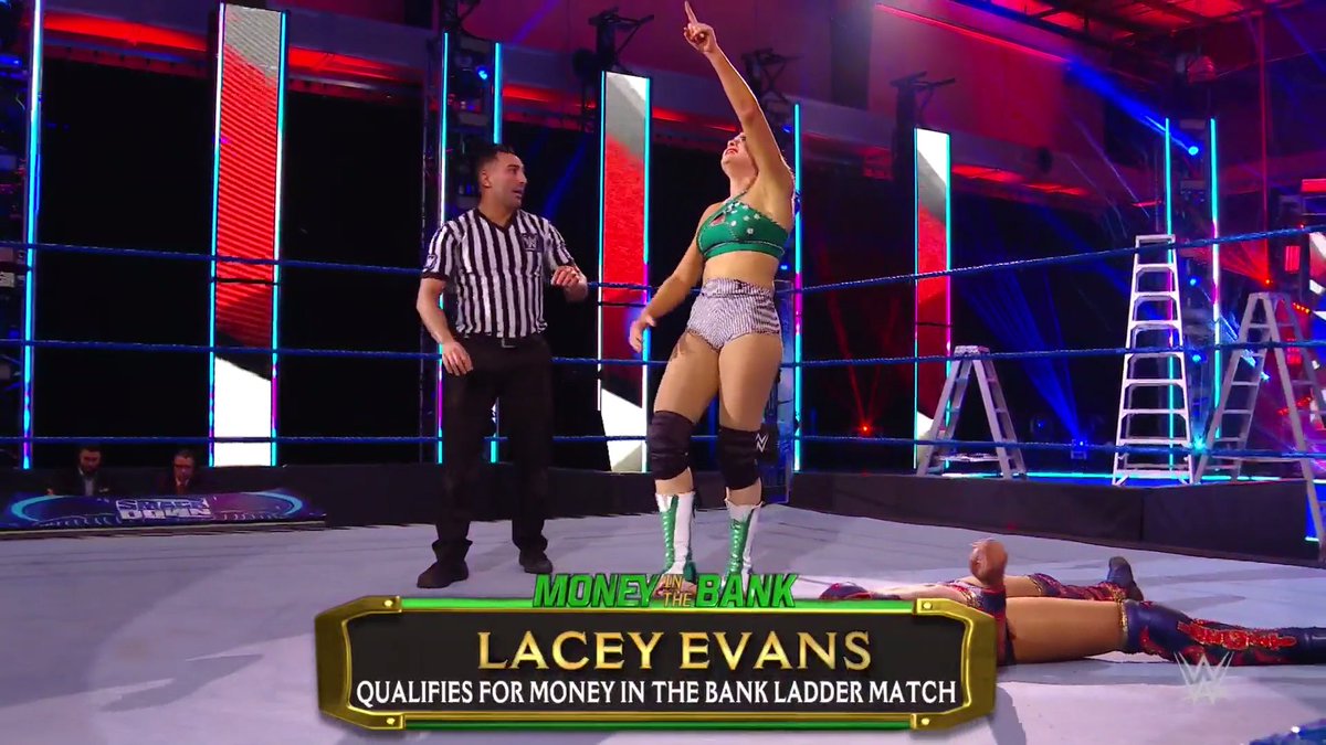 Lacey Evans, Baron Corbin qualify for WWE Money in the Bank