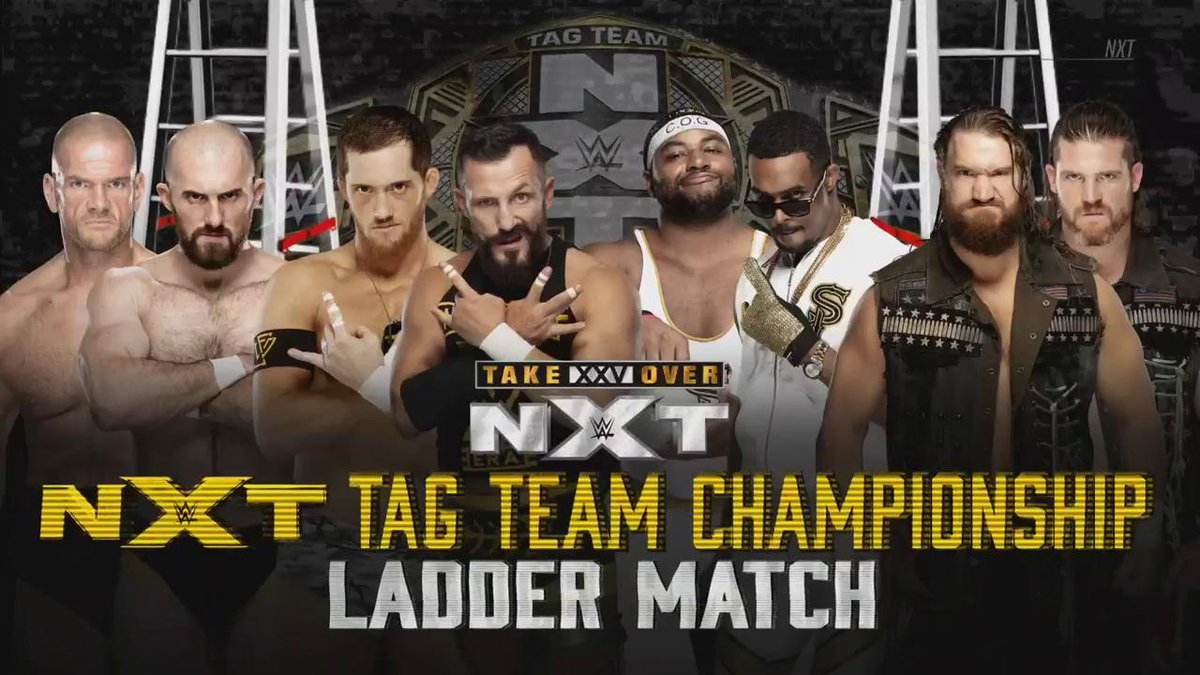Ladder match to determine next NXT Tag Team Champions