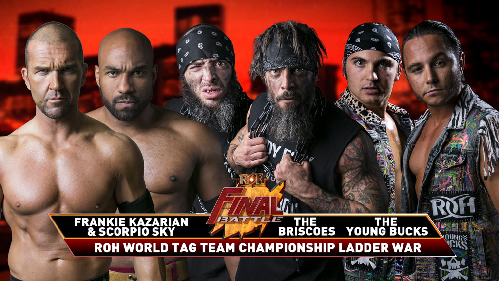 Ladder War match confirmed for ROH Final Battle