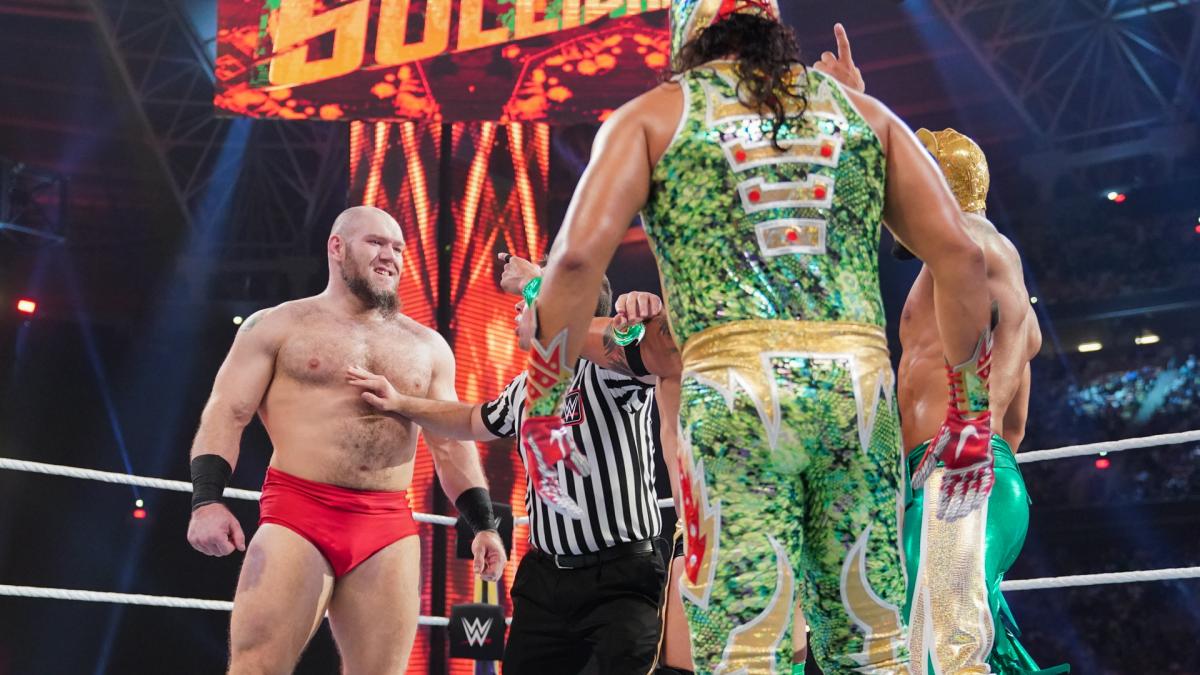 Lars Sullivan vs. Lucha House Party rematch official for WWE Raw