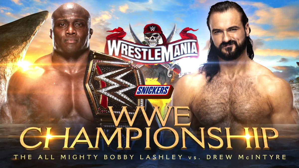 WWE Championship match official for WrestleMania 37
