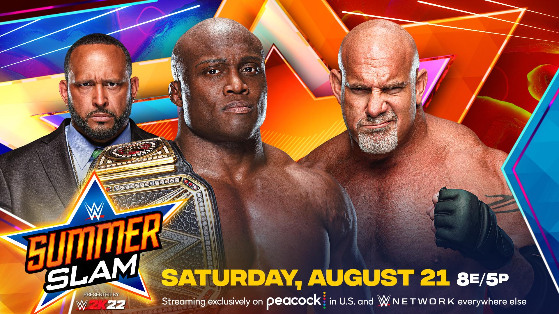 Bobby Lashley vs. Goldberg official for WWE SummerSlam