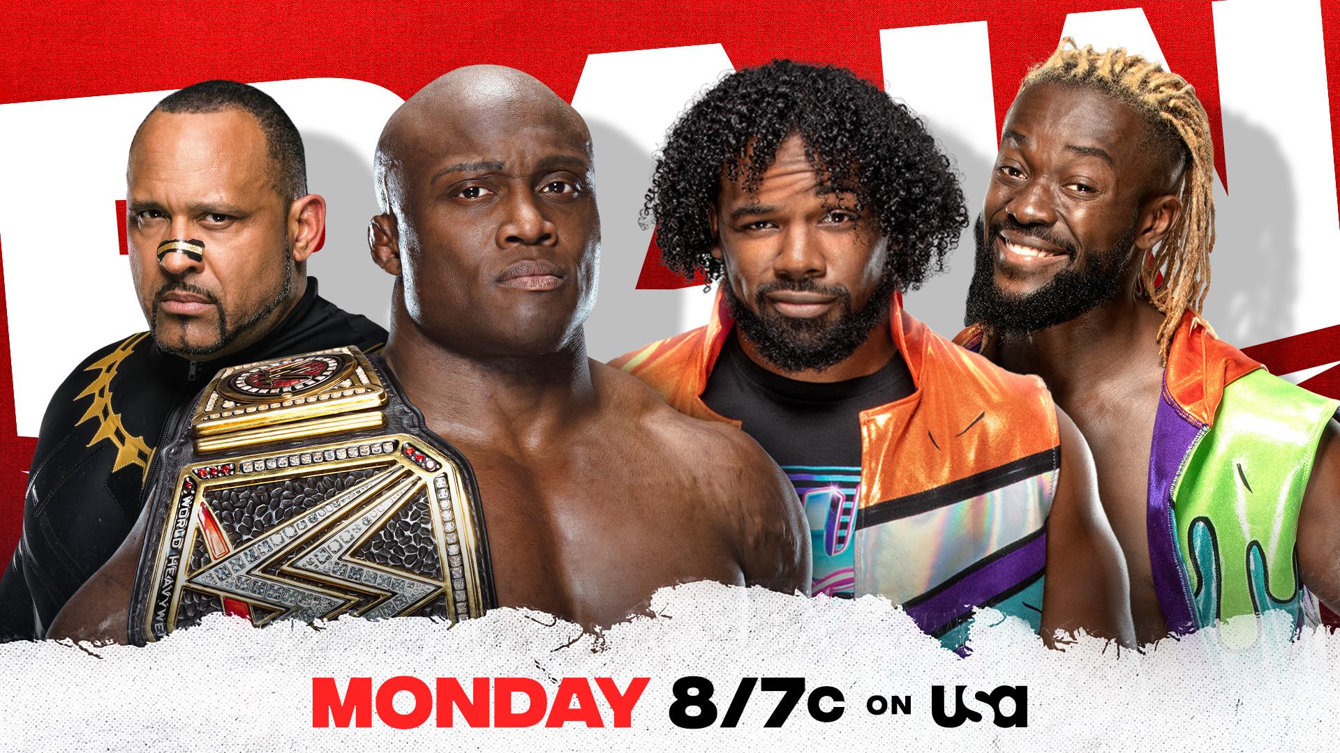 WWE Raw live results: Bobby Lashley & MVP vs. The New Day