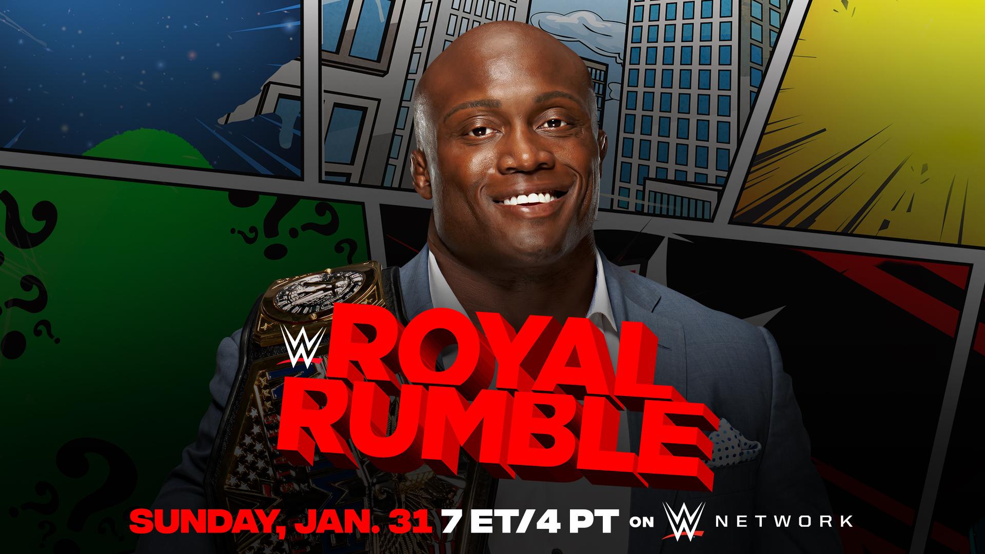 Bobby Lashley announced for WWE men’s Royal Rumble match
