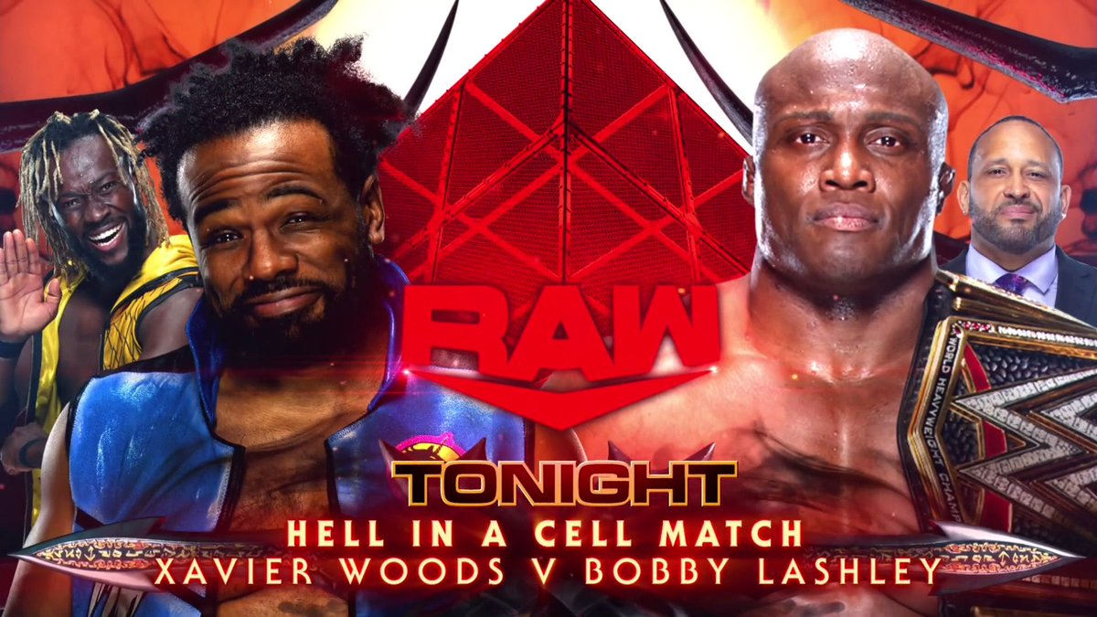 Hell in a Cell match takes place on WWE Raw
