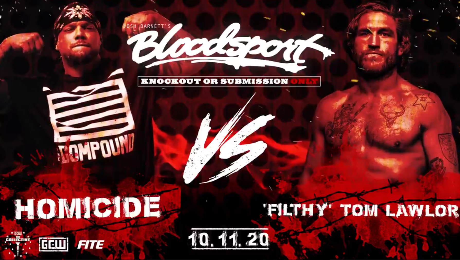 Homicide vs. Tom Lawlor announced for Josh Barnett’s Bloodsport