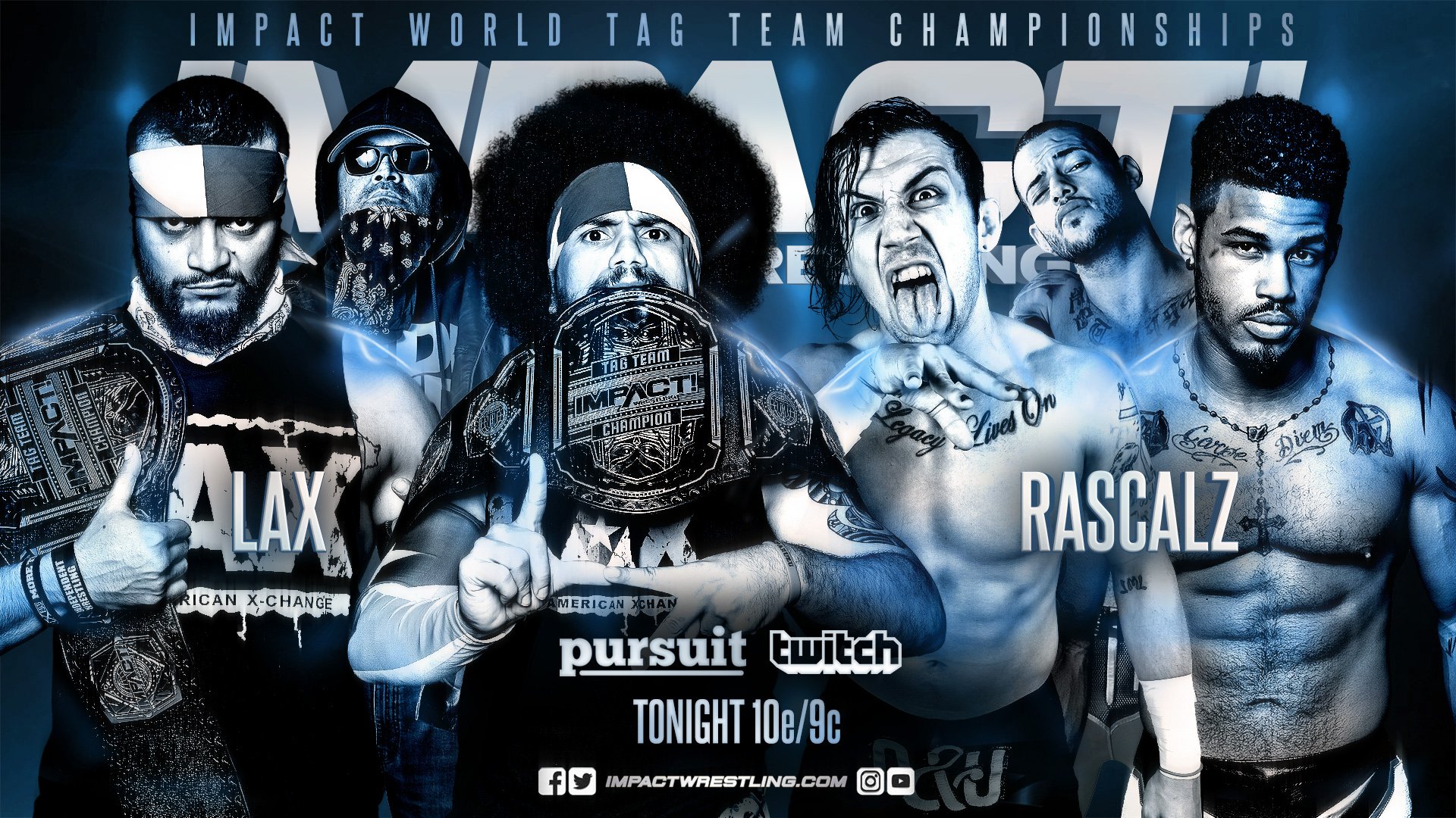 Impact Wrestling results: LAX vs. The Rascalz, Taya vs. Rosemary