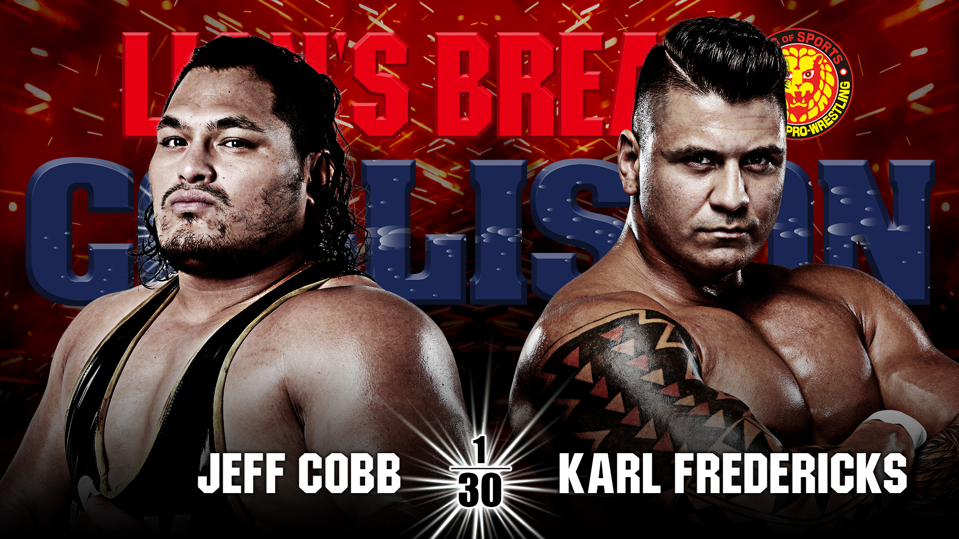 NJPW Lion’s Break Collision results: Jeff Cobb vs. Karl Fredericks