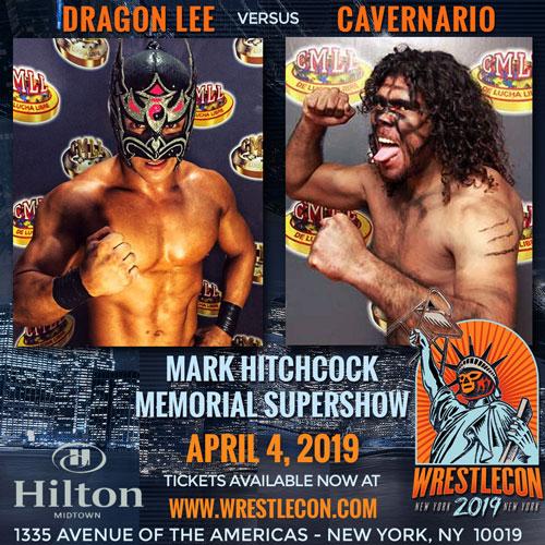 Dragon Lee vs. Cavernario added to WrestleCon Supershow