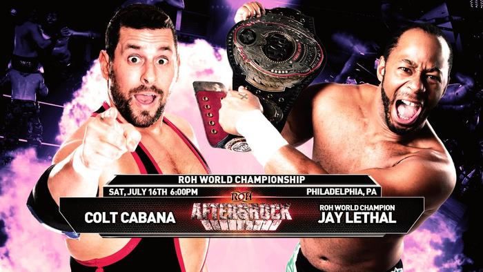 ROH Philadelphia, PA, TV taping results: Jay Lethal vs. Colt Cabana