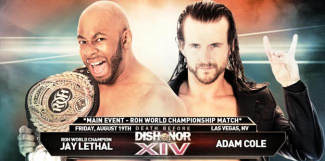 ROH Death Before Dishonor XIV live results: Jay Lethal vs. Adam Cole