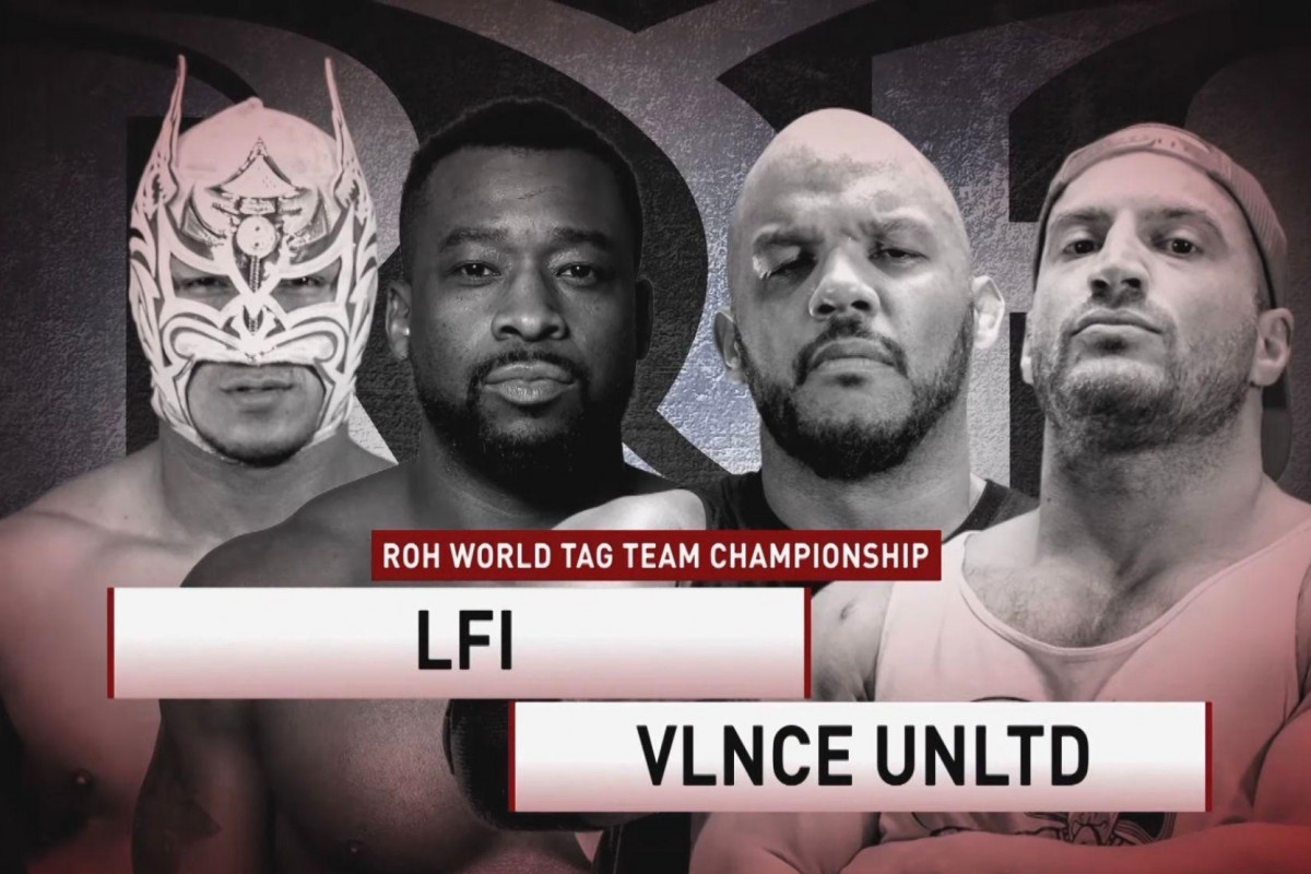 ROH TV results: Violence Unlimited vs. LFI Tag Team title match