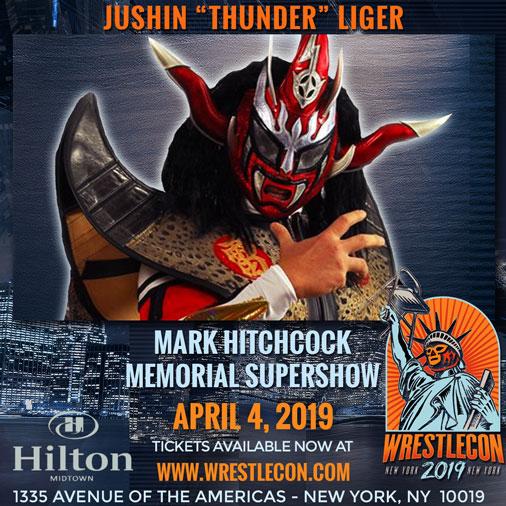 Jushin Thunder Liger set for WrestleCon Supershow