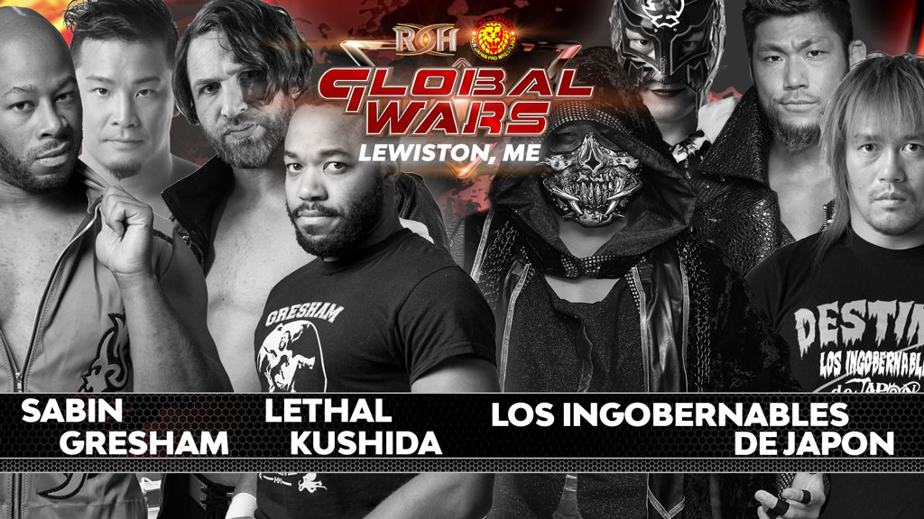 ROH Global Wars results: Lethal, Gresham, KUSHIDA & Sabin vs. LIJ