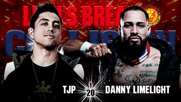 NJPW Lion’s Break Collision results: TJP vs. Danny Limelight