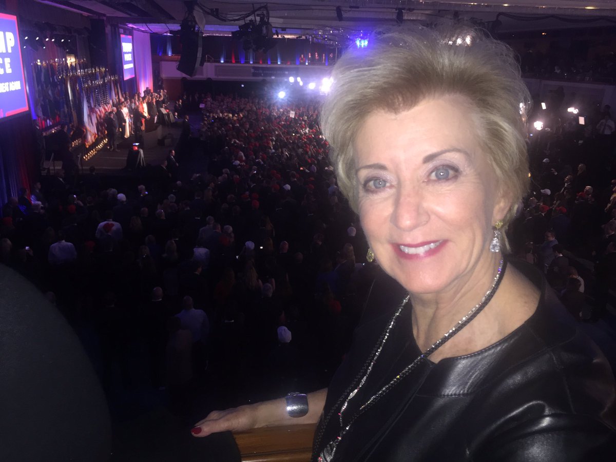 Donald Trump picks Linda McMahon for a cabinet-level position