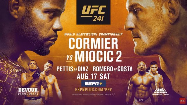 UFC 241 live results: Cormier vs. Miocic 2, Nate Diaz returns