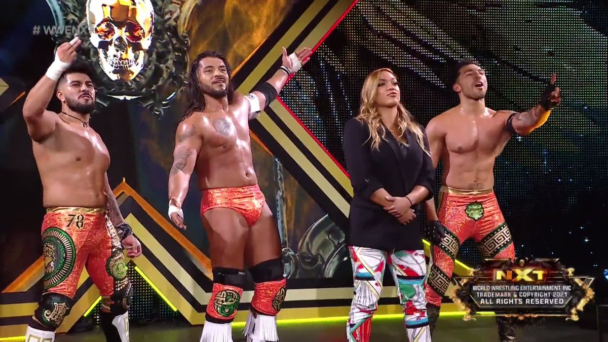 Elektra Lopez aligns with Legado del Fantasma on WWE NXT