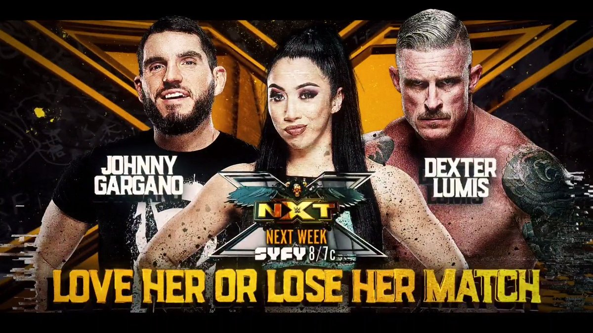 ‘Love Her or Lose Her match’ to headline next week’s WWE NXT