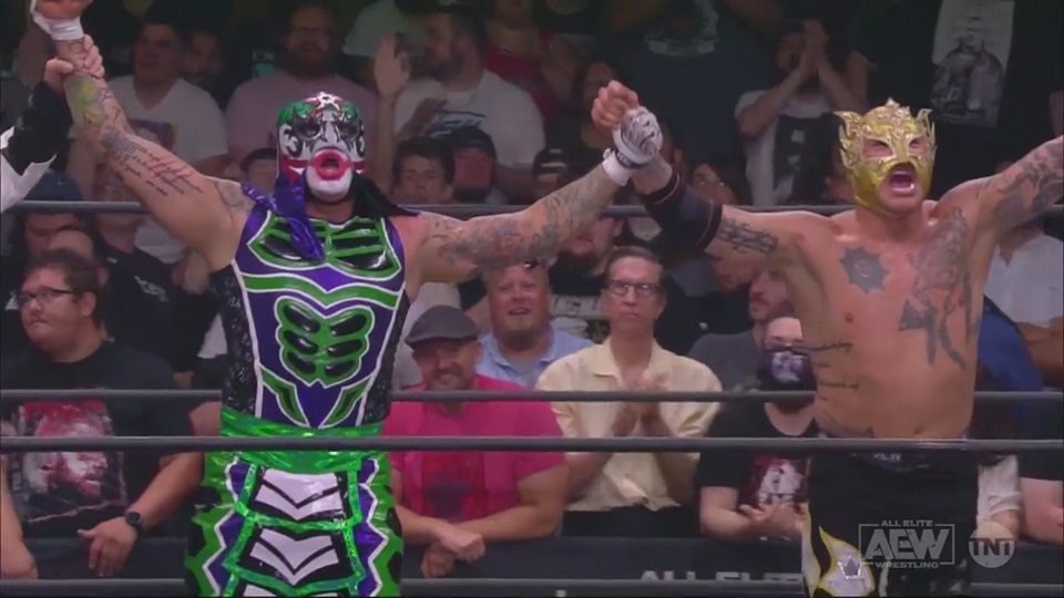 Young Bucks vs. Lucha Bros cage match set for AEW All Out