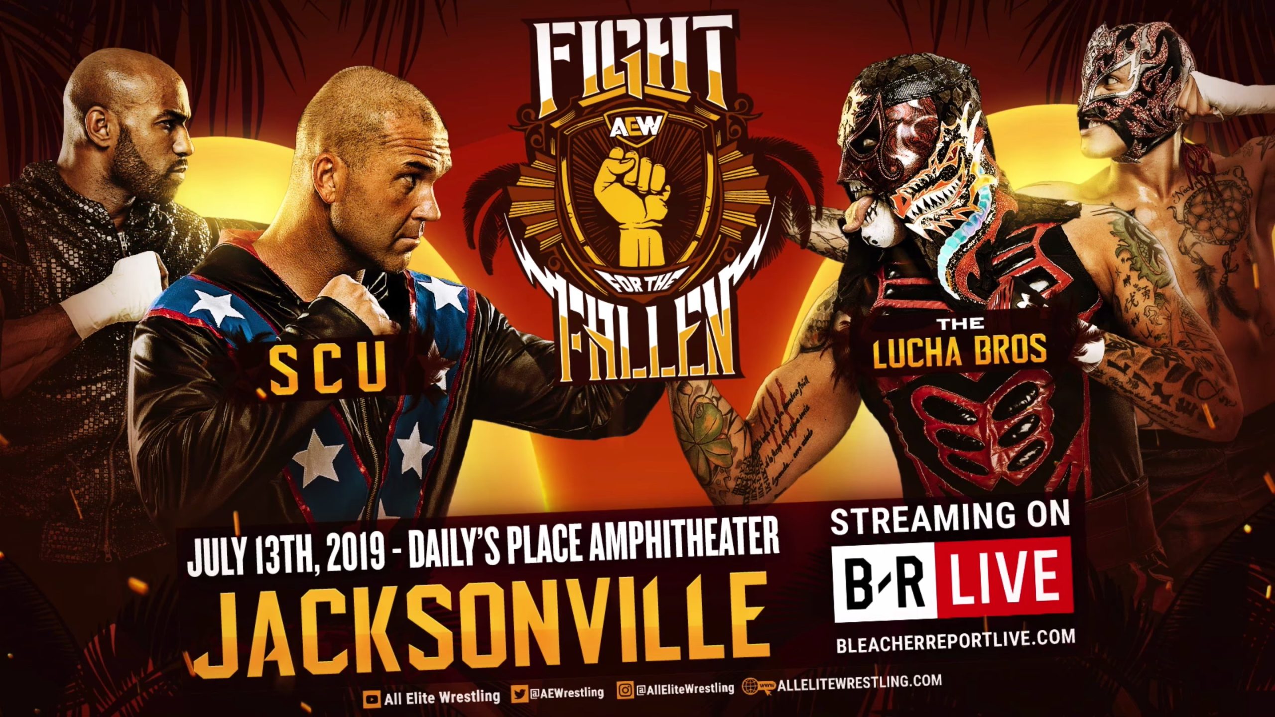 Lucha Bros vs. SCU set for AEW Fight for the Fallen