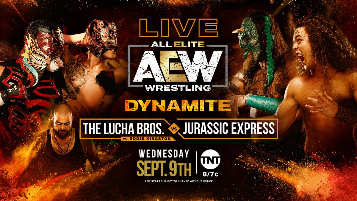 Lucha Bros to face Jurassic Express on AEW Dynamite