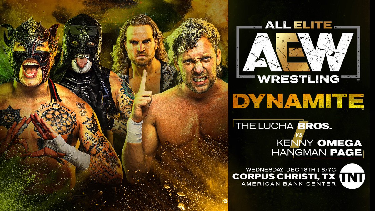 Omega & Page vs. Lucha Bros to open Wednesday’s AEW Dynamite