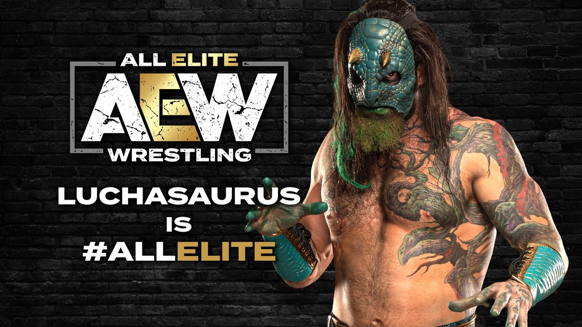 Luchasaurus joins All Elite Wrestling roster