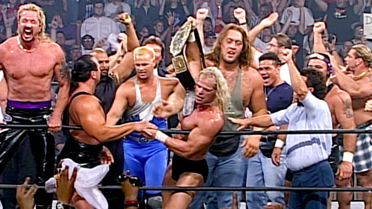 Daily Pro Wrestling History (08/04): Lex Luger wins WCW title from Hollywood Hogan