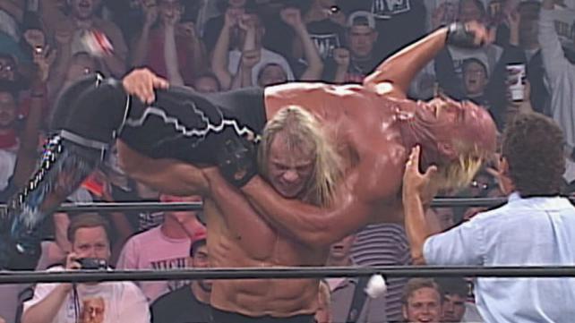 Daily Pro Wrestling History (08/04): Lex Luger wins WCW World Title on Nitro