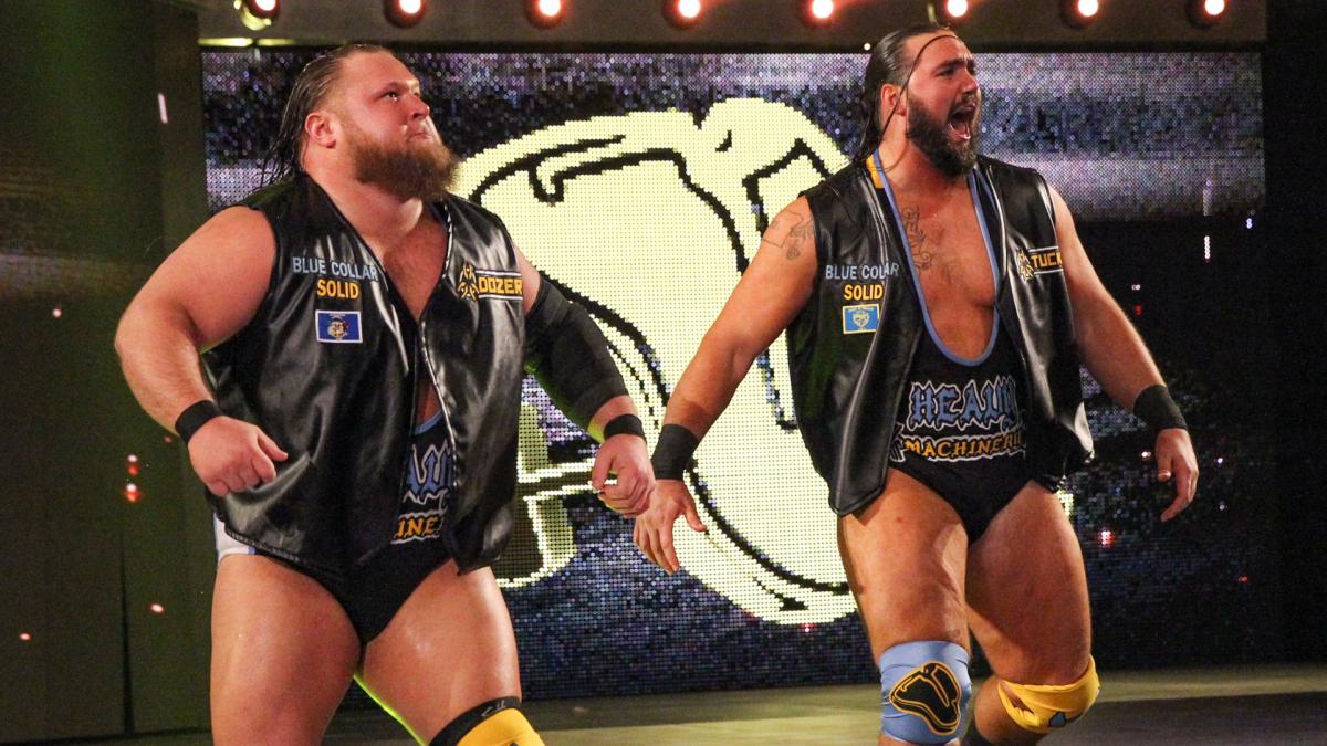Heavy Machinery wrestle on WWE Raw, Lacey Evans added to Rumble